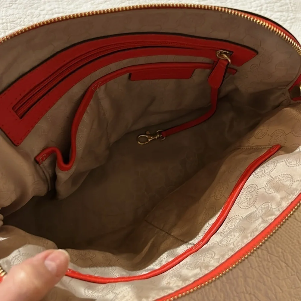 Michael Kors Orange hand bag/crossbody